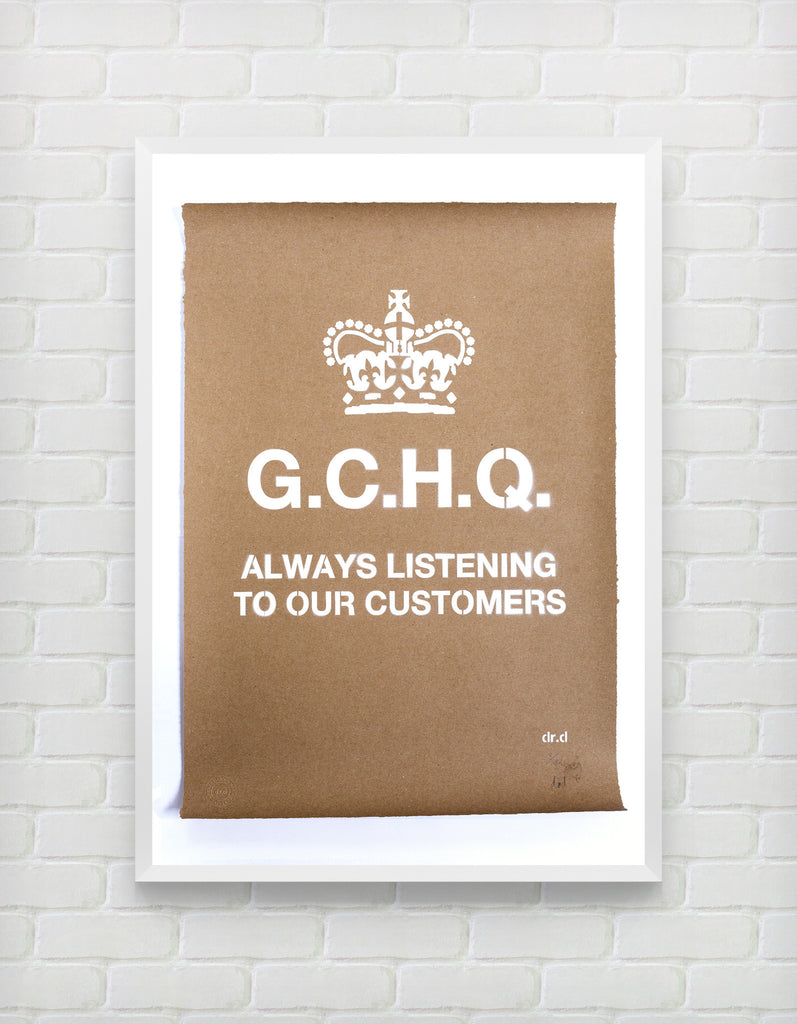 GCHQ Always Listening To Our Customer - ShangrilART