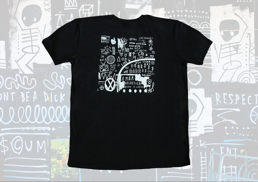 Wearable Art - Black T-Shirt XL/XXL
