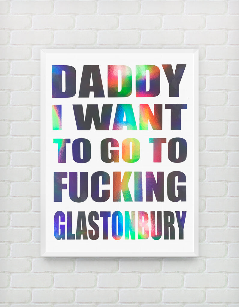 Daddy Glasto White - Limited Edition