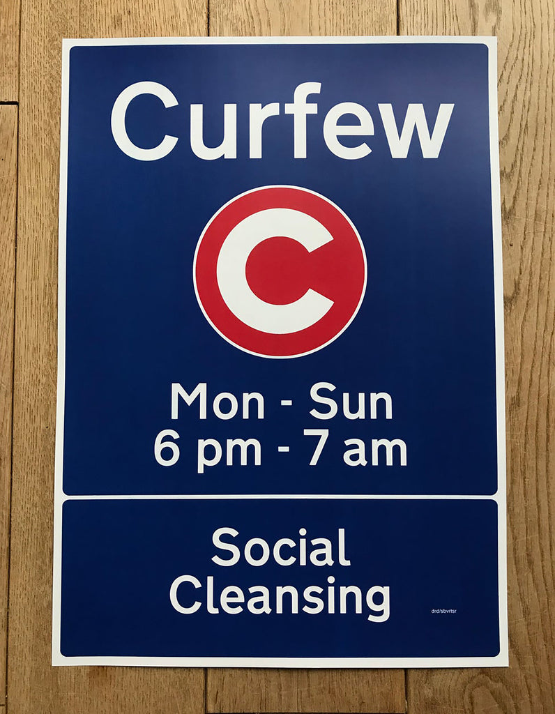 Curfew Social Cleansing (Print)