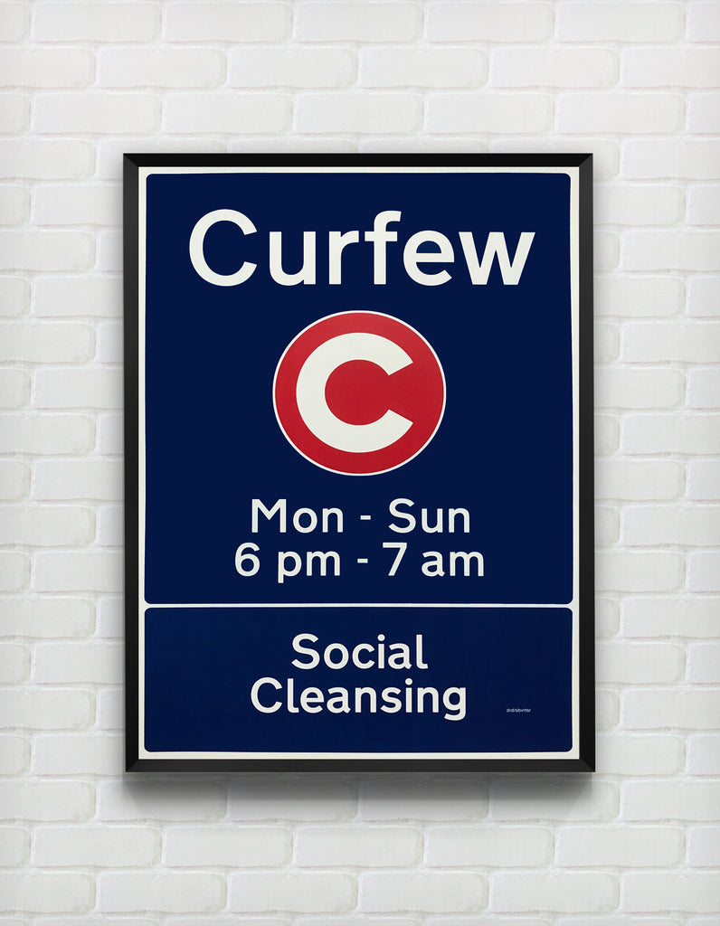 Curfew Social Cleansing (Print)